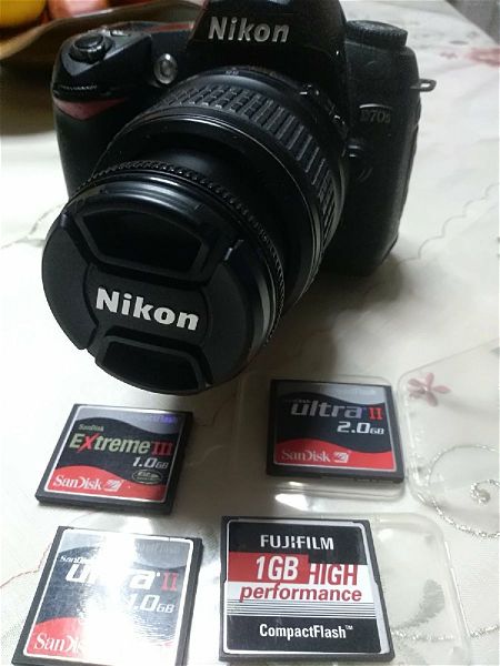  Nikon D70s epangelmatiki fot/ki michani