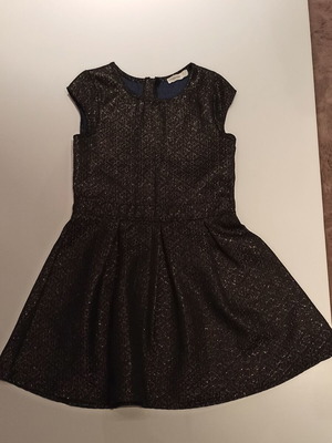 Orchestra girls summer dress new, size 140 cm, black and blue