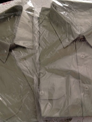 Uniform shirts new, pack of two, no 6180/4344