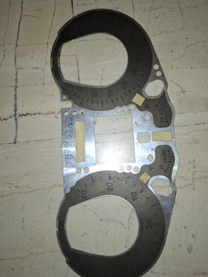 Seat Ibiza 6l instrument cluster cover used