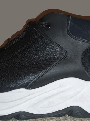 Makris sneakers used, black-white, size 42