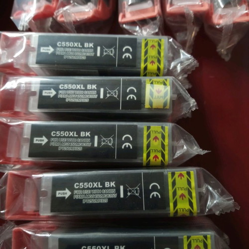 Canon 550 XL compatible black printer ink sealed new