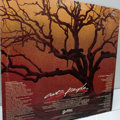 Cat People Original Soundtrack LP near mint, Giorgio Moroder & David Bowie