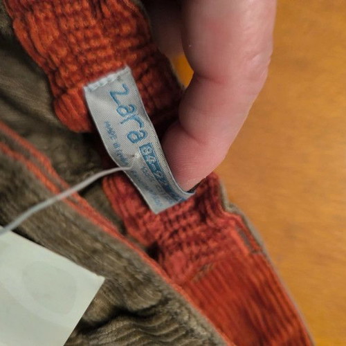 Zara corduroy toddler pants 18-24 months new