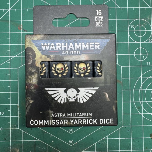 Commissar Yarrick Warhammer 40,000 like new