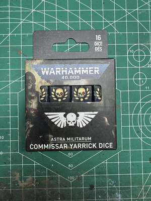 Commissar Yarrick Warhammer 40,000 like new