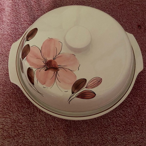 Oven dish with painting like new
