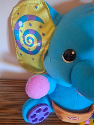 Playskool soft activity elephant toy used