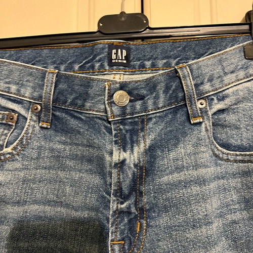 GAP jeans blue size M like new, worn few times