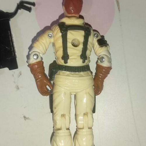 G.I.JOE Blizzard (v1) 1988 figure used with equipment