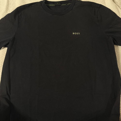 Boss short-sleeve T-shirt used, size M, black