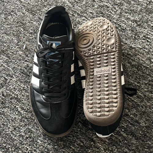 Adidas Samba αντρικά sneakers σαν καινούργια, μέγεθος 42.5, μαύρα