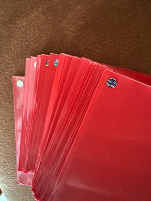 X60 Red Sleeves Yugioh-Ultra Pro употребявани