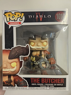 The Butcher #1010 Diablo IV Funko Pop like new with box