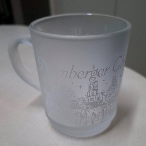 Nürnberger Christkindlesmarkt mug-glass like new