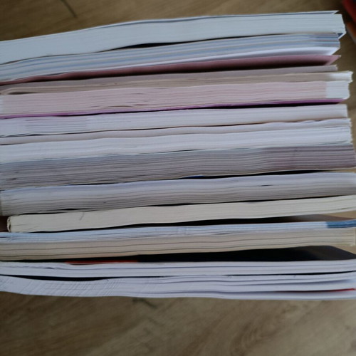 Gymnasium textbooks used, pack of 15 books