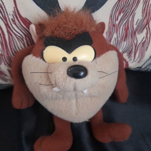 Taz Looney Tunes vintage plush toy, Warner Bros