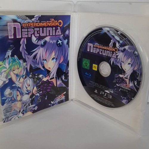 Hyperdimension Neptunia PS3 like new, English edition with booklet