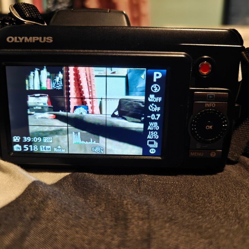 Olympus SP-800UZ digital bridge camera with 30x optical zoom