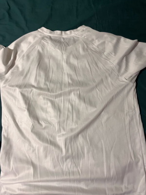 Asics sports shirt like new, white and black, one size