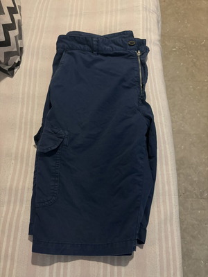 Navy Green Navy Blue Bermuda Shorts like new, size L