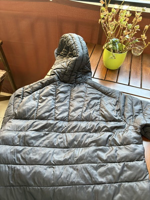 Μπουφάν Jack and Jones ανοιξιάτικο μεταχειρισμένο, μαύρο, μέγεθος M