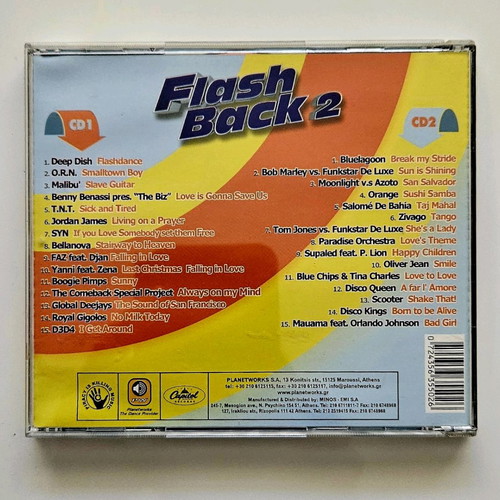 Flash Back 2 CD compilation like new