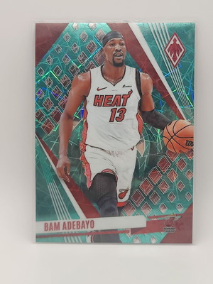 Κάρτα Bam Adebayo Teal Lazer Phoenix 2023-24 Panini καινούργια