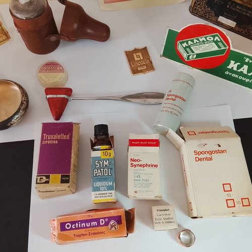 Vintage pharmaceutical and medical advertising collection used