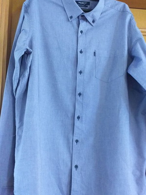 Manetti blue shirt XL 100% cotton like new
