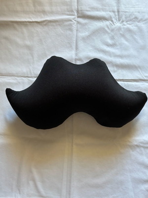 Mustache pillow soft like new