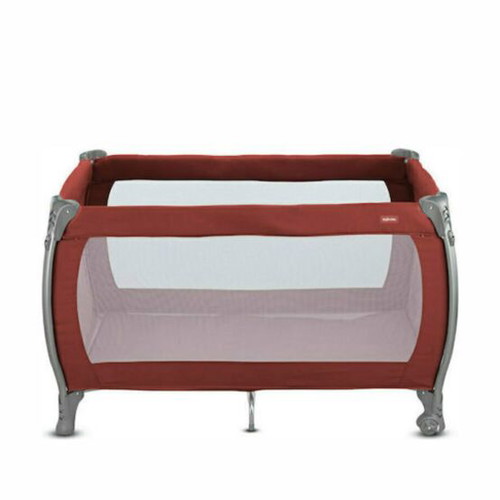 Inglesina Lodge 2-level playpen like new with burgundy mattress 126x72cm