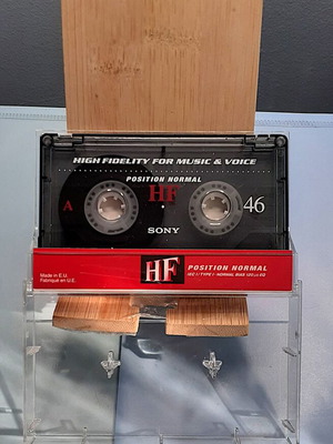 Sony HF 46 cassette tape, 2002, unused