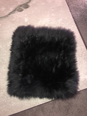 Liu.Jo fox fur choker black new