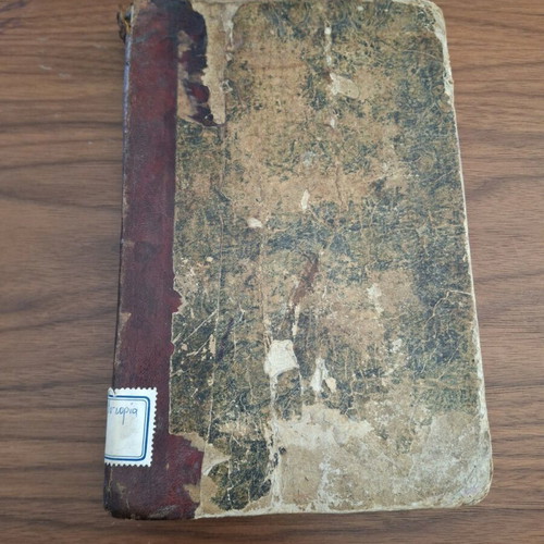 Rare Volume of Greek History and Catechism 1849-1850 used