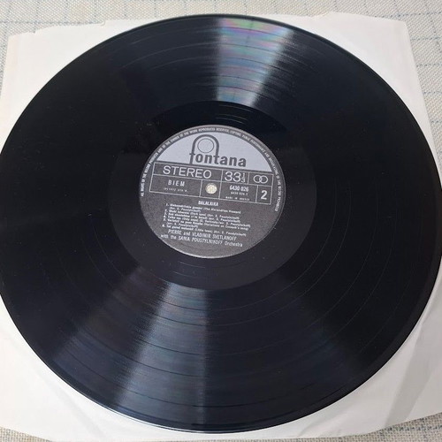 Balalaika LP used, Pierre & Vladimir Svetlanoff with The Sania Poustylnikoff Orchestra, traditional