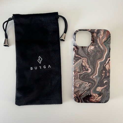 Burga iPhone 13 case new with velvet pouch