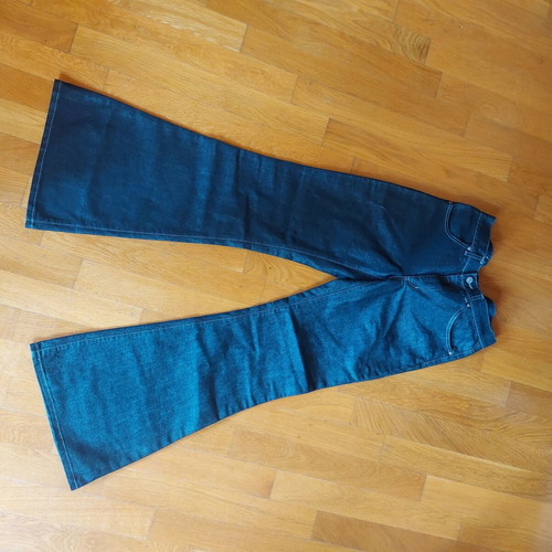 Gang low-rise bell-bottom jeans new, size M, dark blue