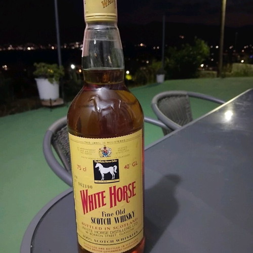 White Horse Scotch Whisky 70s sealed, rare from 1970