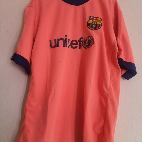 FCB jersey used Messi Barcelona