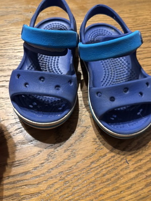 Crocs baby shoes for boy like new, size C5