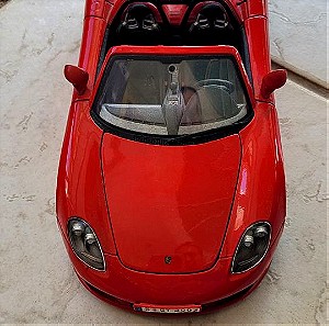 Αυτοκίνητο μεταλλικό μοντέλο Porsche Carrera GT Maisto κόκκινο χρώμα 1/18 σχεδόν καινούριο