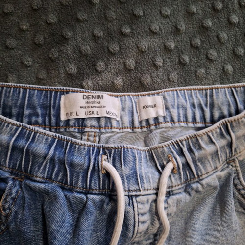 Bershka jeans large used, blue