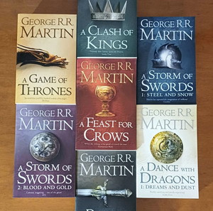 Game of Thrones - Box Set 7 Βιβλία + Χάρτης | Άριστη κατάσταση