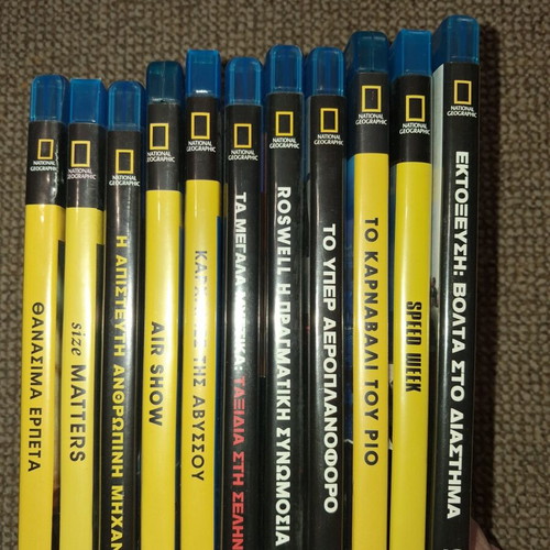 National Geographic Blu-ray documentary collection used, pack of 11, Full HD
