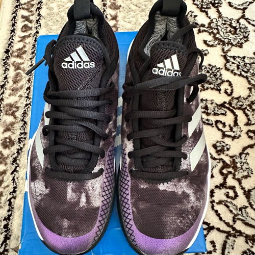 Adidas tennis shoes new, black, athletic size 36.5