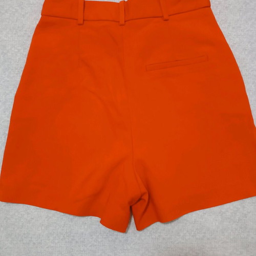 Zara high waist shorts bermuda like new, coral color