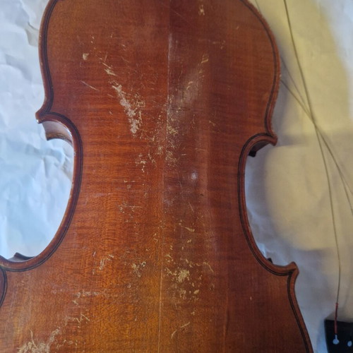 Vintage Antonius Stradivarius Violin 1730 used, for repair