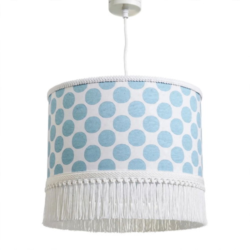 Giant white dots ceiling light with E27 socket, oxygen lampshades