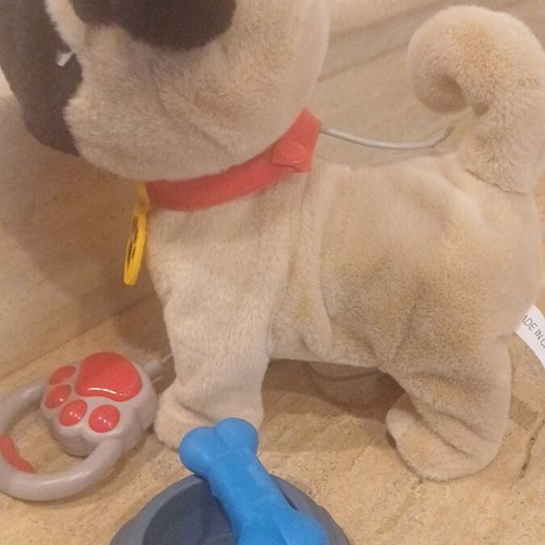 Mechanical dog like new with movement and sound